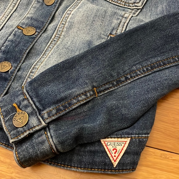 Girls Guess American tradition Jean Jacket - Picture 4 of 6